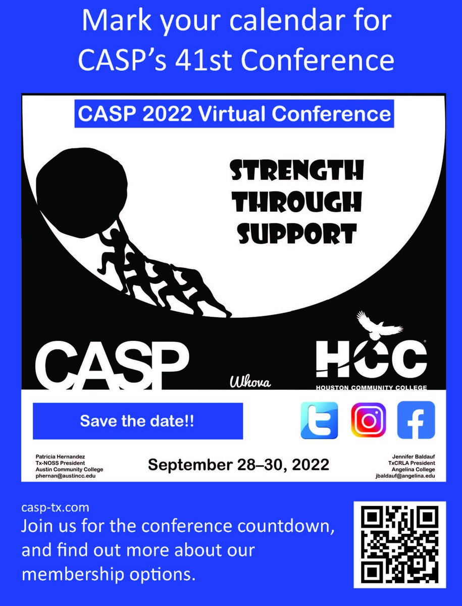 Join Us! Learn more at: casp-tx.com/2022-conferenc…