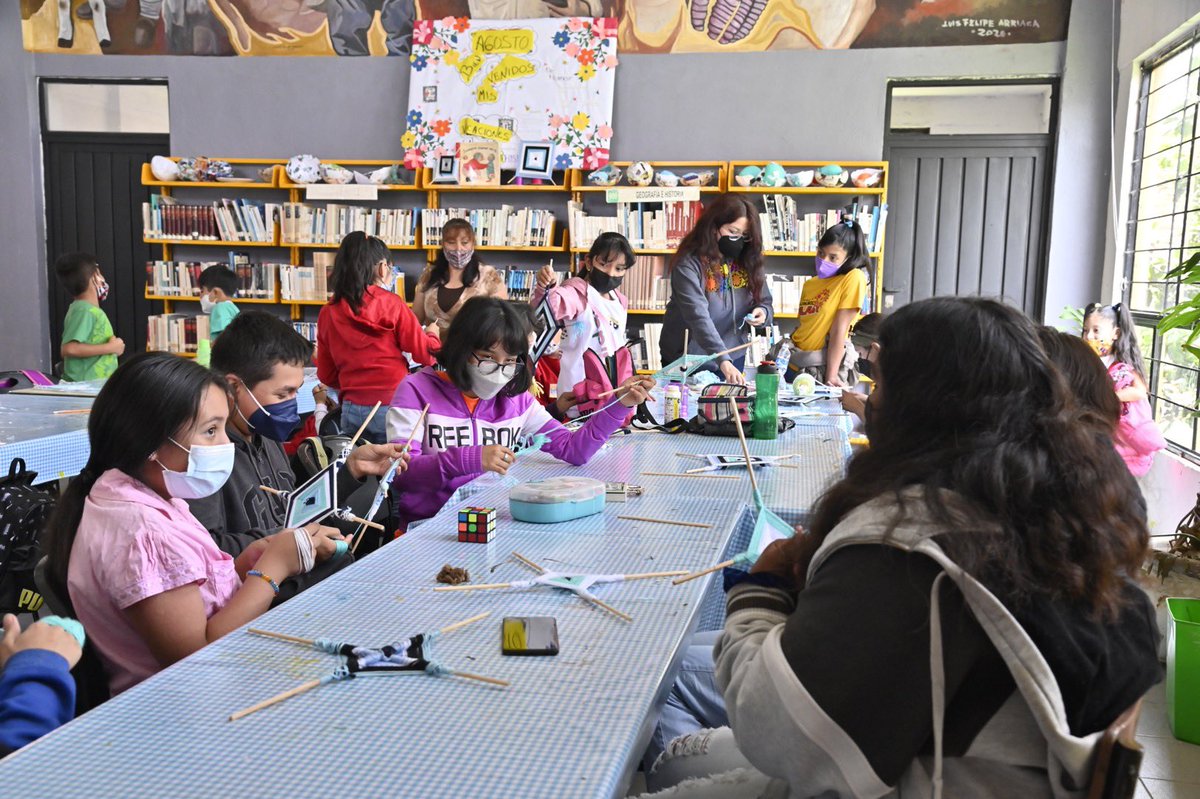 GobiernoChalco's tweet photo. #Entérate La Dirección de #Cultura, continúa impartiendo Cursos de Verano a niñas, niños y jóvenes, en las bibliotecas de #Cuautzingo, #Huexoculco, #SanMartín, #SanLucas, #SanMarcos, #Tezompa, #Ayotzingo, #SanPablo, la #BibliotecaVirtual y la unidad habitacional #RanchoAmigo. https://t.co/iKHmUJzo1T