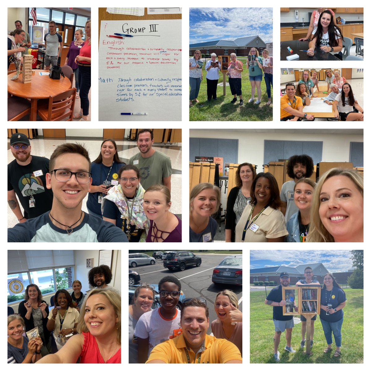 GumSpring_LCPS's tweet photo. The MMS L.E.A.D. team is "Building A Legacy of Leadership". #LeadLoudoun #SIPwork #DreamTeam https://t.co/uaJM4lvEq6