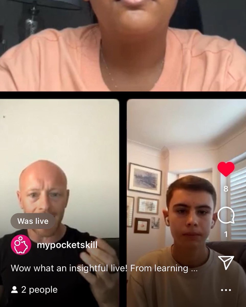 mrcollinsfinanz's tweet photo. What an enjoyable first Instagram live experience with @MyPocketSkill - I just hope this may have helped at least one person in their investment journey… Young people really do have the advantage when it comes to investing… #investing #instagramlive #genzfinance #earnandsave https://t.co/2pFbPlf37R