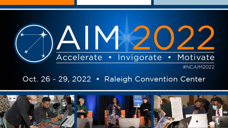 AIM_NCDPI's tweet photo. Only 70 days until this year's AIM Conference kicking off on October 26!

Read more about #NCAIM2022 here: https://t.co/q8Pmg7Bsif #nced https://t.co/8izAwbGBzB