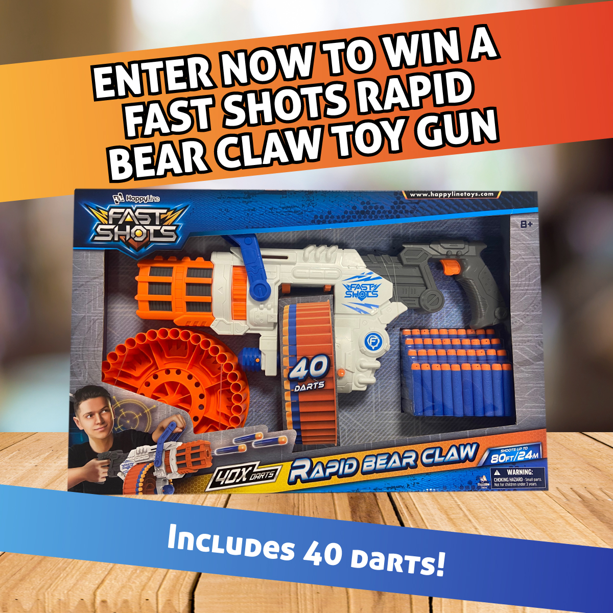 TheRangeUK's tweet image. ✨ #GIVEAWAY TIME ✨

➡️ Enter now to win a Fast Shots Rapid Bear Claw blaster toy: 

1. Like this
2. Retweet
3. Follow us

🛒 bit.ly/3PoQPWx

Good Luck! 🤞 Winners chosen at random. Competition ends 23/08/2022. Competition open to UK and ROI residents. T&amp;amp;Cs apply.