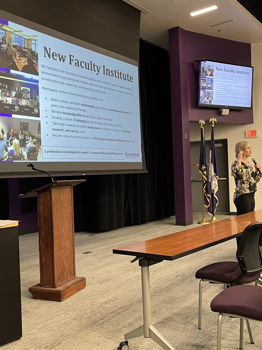 kstatetlc's tweet photo. We had the wonderful opportunity to welcome new faculty during today's New Faculty Orientation. We are excited to support you in your new careers at K-State! #ITeachAtKState https://t.co/Ltk3y0mJ2C