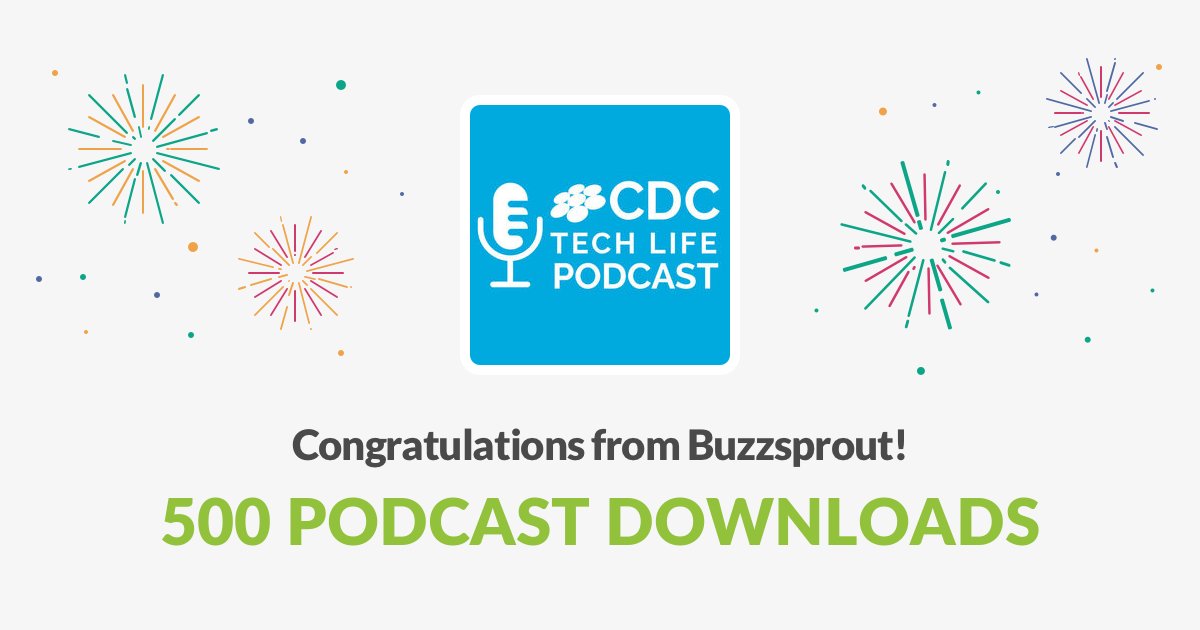 We've had a blast so far sitting down with #chstech leadership. Stay tuned for more exciting things! Thanks to our awesome host and producer, @richconte- we wouldn't be here without you! <a href="/TechLifePod/">CDC Tech Life Podcast</a> 
#wheretechthrives #techlife #podcast