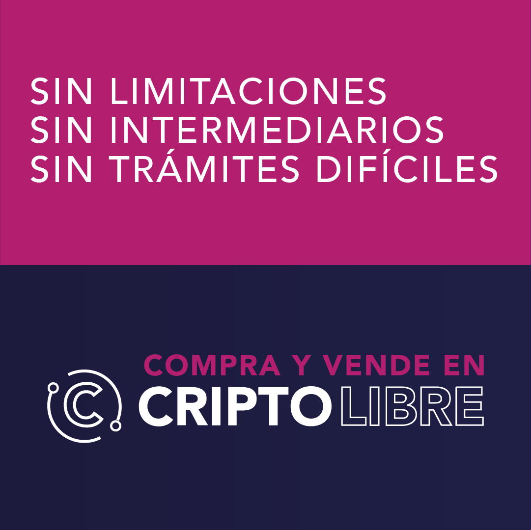LibreCripto's tweet photo. Comprá y vendé en nuestro servicio de comercio #P2P sin limitaciones.
Somos un #Exchange de #Criptos descentralizado. Solo vos tenes tus claves y tus criptos.
Comprá Bitcoin, USDT, Dai &amp; nuARS y ahorrá enserio. ¡Link en nuestra Bio! https://t.co/r3CCu7u0Lb