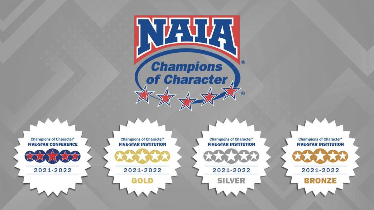 GoTaborBluejays's tweet photo. Bluejays: TABOR NAMED A CHAMPIONS OF CHARACTER 5 STAR INSTITUTION BY NAIA
 - https://t.co/SAwrg6WbVG https://t.co/dBFCfGpO55