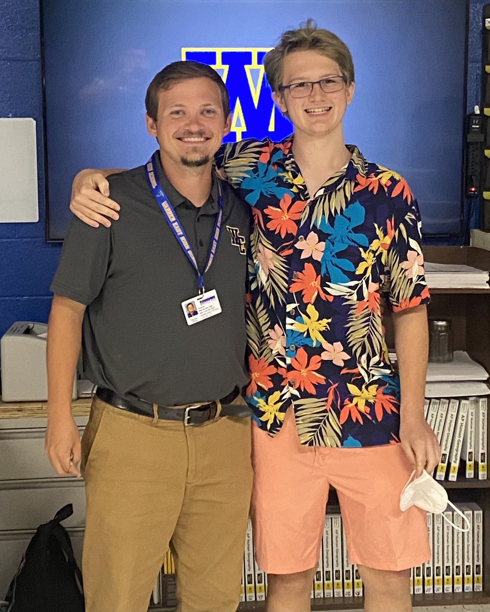 WEHSSTLP's tweet photo. Bad News: Kal-El will no longer be a part of WEHS STLP.

Good News: Our boy is going to Gatton! #raiderpride https://t.co/zavc1pdTzk