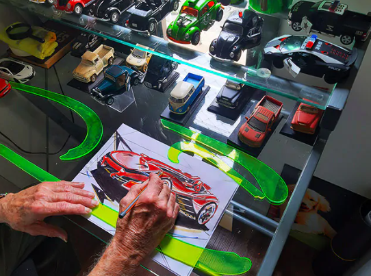 caralpha_'s tweet image. Currently around 90 years old and has worked in renowned automotive companies producing hundreds of works of art. In this collection you will find work on NFTs dating from the year 1980. It's Car Alpha.

#NFTCommumity