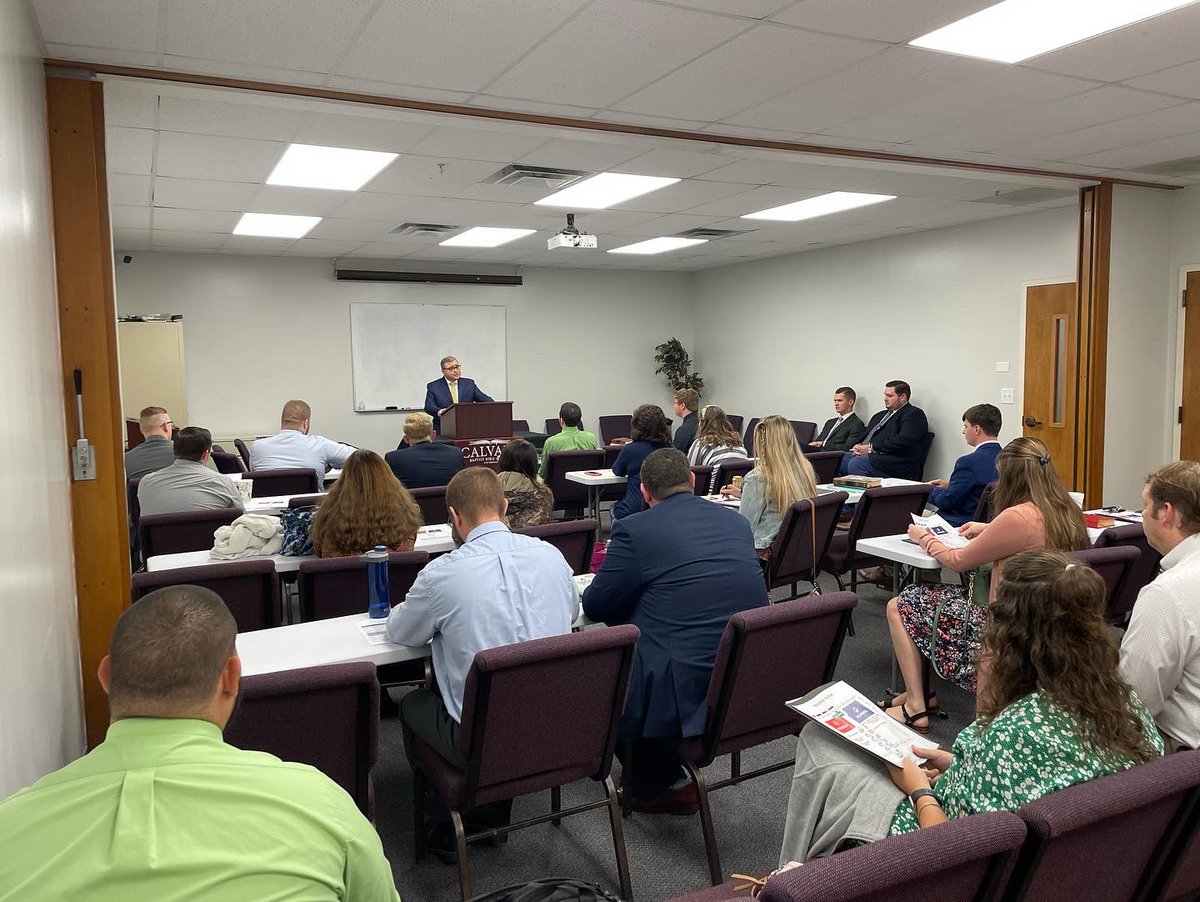 We praise the Lord for a great Opening Day here at Calvary Baptist Bible College!