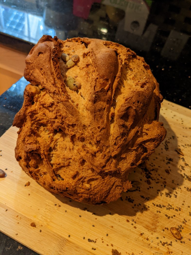 siddfinance's tweet image. I put the Art in artesan bread:

#bakingfail