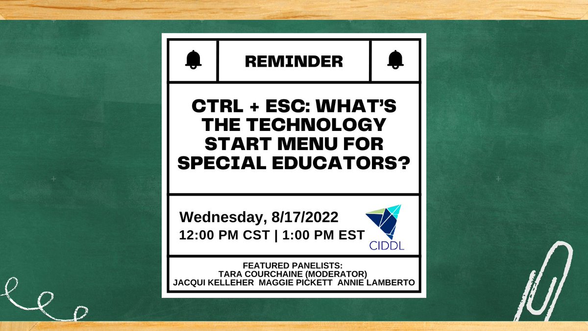 _CIDDL's tweet image. CIDDL's next webinar is tomorrow. Be sure to RSVP. 
ciddl.org/ciddl-webinars/
@OfficialTJEEI @UDLIRN 
#EducatorPrep #EdTech #HigherEd #TeacherPrep #UDL #SpecialEducation #SpecialEducationNeeds #SpecialEducationTeacher #SpecialEducation #SpecialEducationalNeeds #UDLChat #EdTechChat