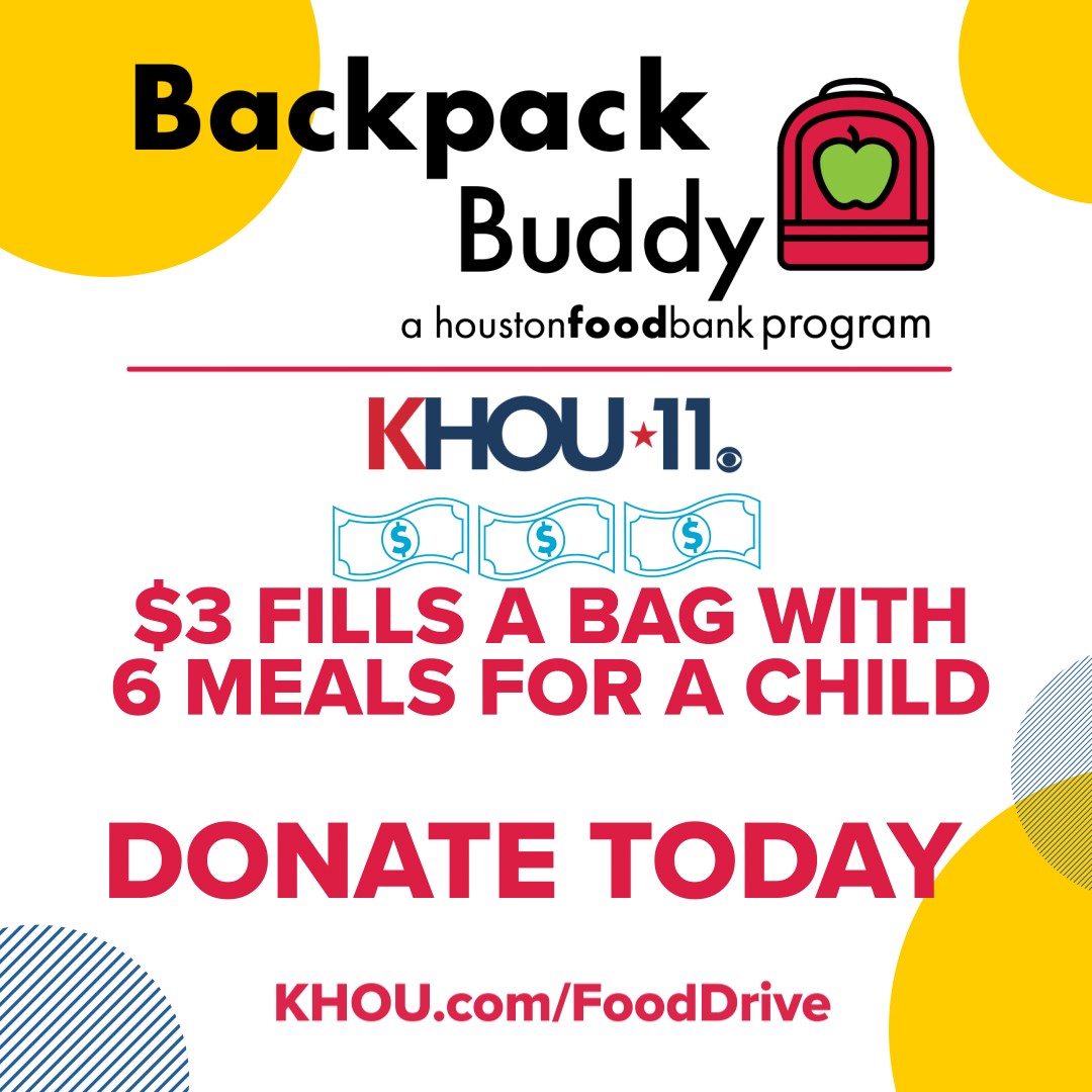 KHOU's tweet photo. 🍏 Thank you to our Backpack Buddy supporters! Letters from kids who have been fed through this wonderful @HoustonFoodBank program helping thousands of chidren across the city! #standingforhouston #khou11 | Donate: https://t.co/UZxnTMEjum https://t.co/gF6VerDvQD