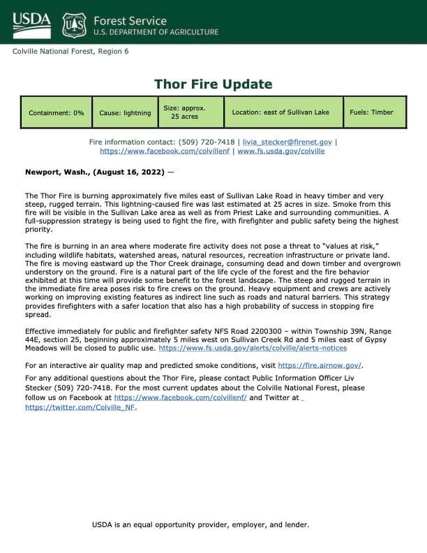 EWFIREANDHAZARD's tweet image. #ThorFire 

Source: facebook.com/10006885443462…