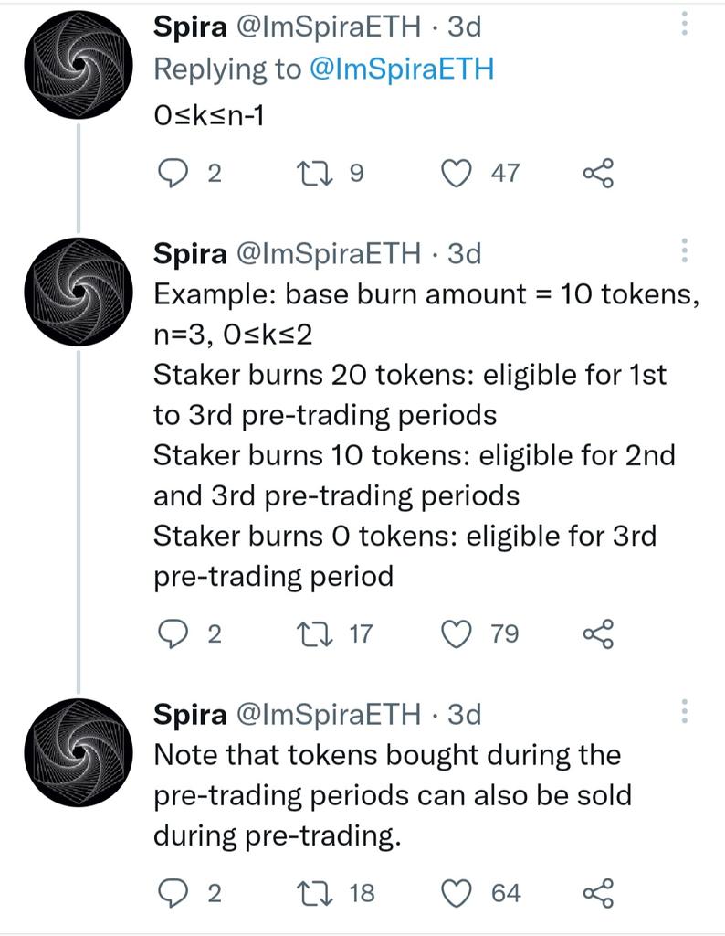 jabberwoki75's tweet photo. @AdamEShelton $SPIRAL CHECK US OUT GIGABRAINED DEV @ImSpiraETH DROPPING BOMBS EVERY SINGLE DAY! 🌀🌀🌀🌀🌀🧠🧠👀👀 https://t.co/LqcyoDypSe