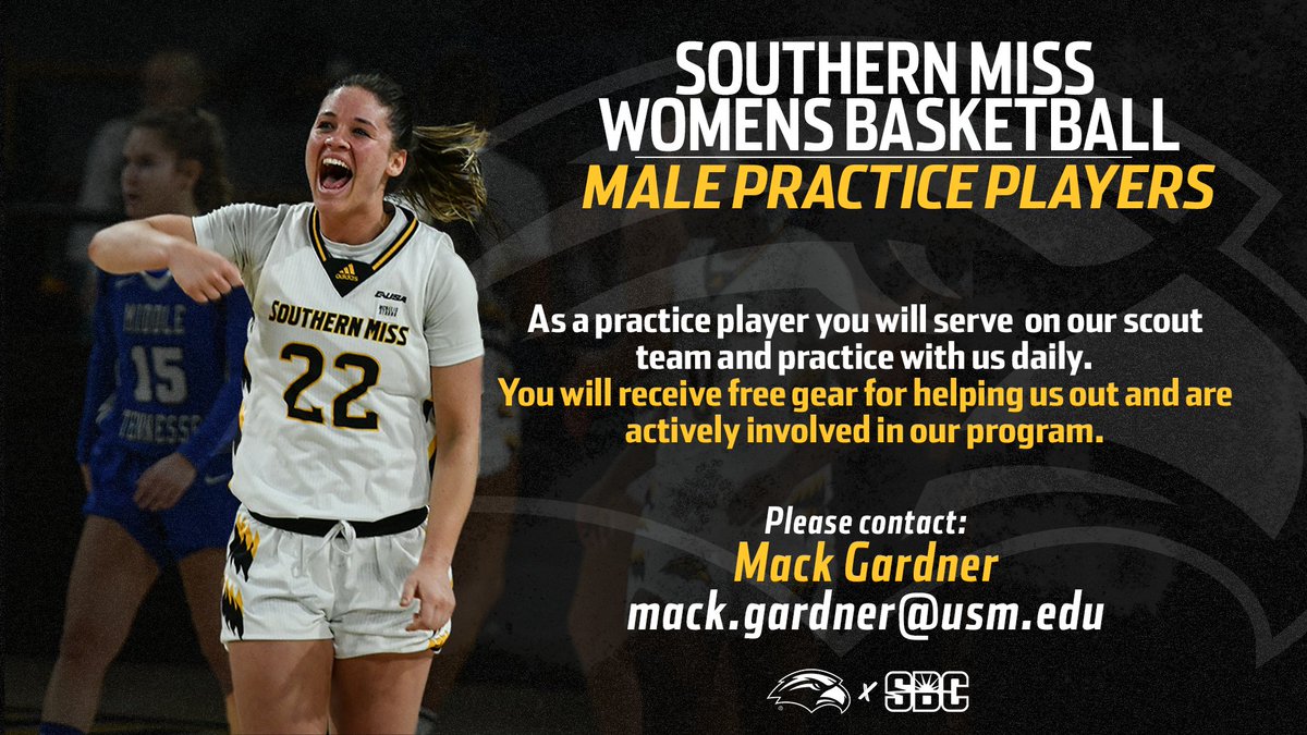 Help us soar this season by joining our practice squad!

Contact Mack Gardner for more information

#SMTTT