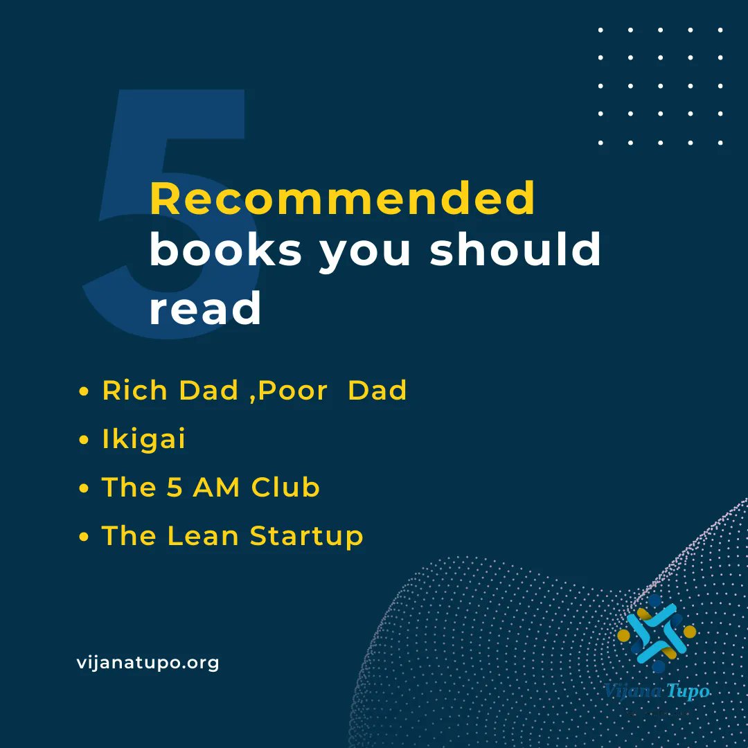 Reading is dreaming with open eyes, check out these books that we recommend