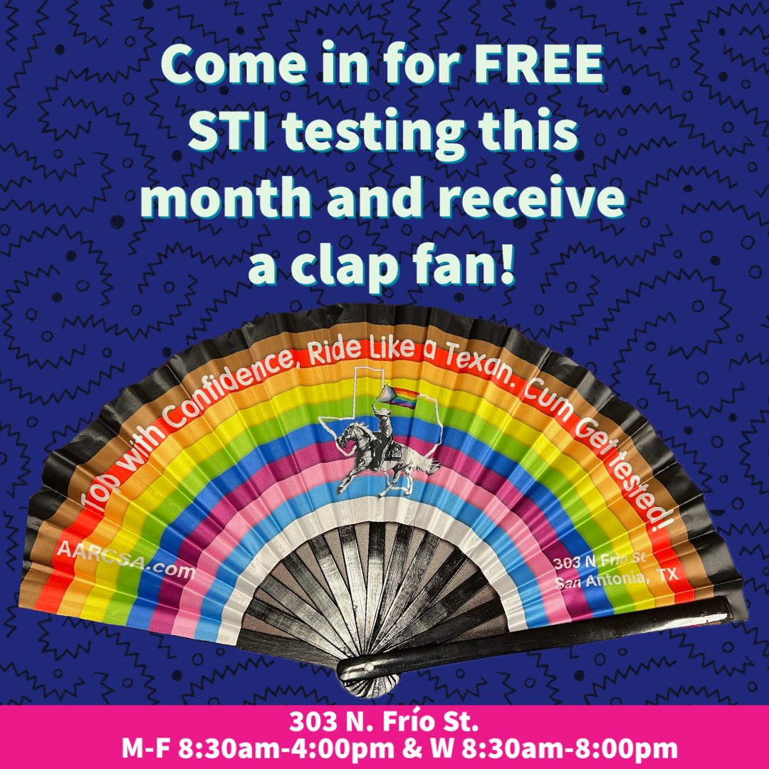 📍303 N. Frio! Come in for your fan today! Walk-ins welcomed!