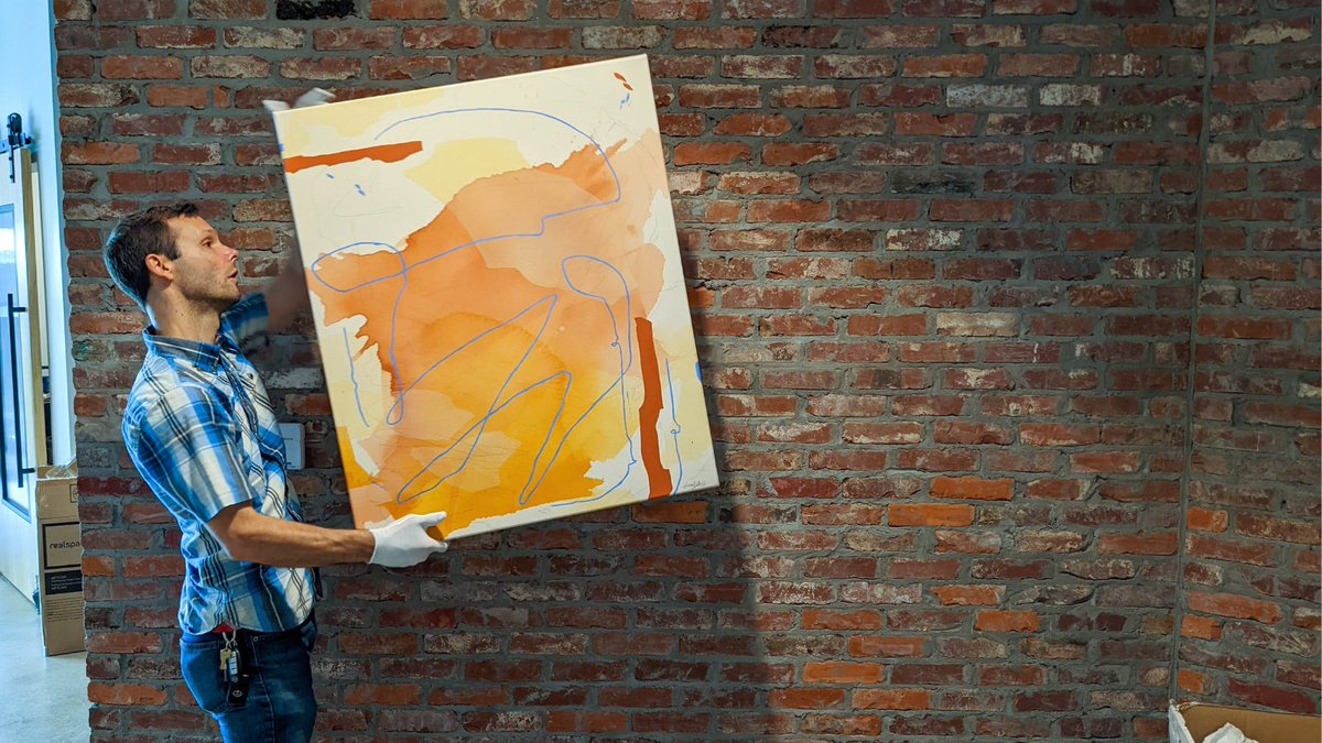 kicky_art's tweet photo. Install Day at @meetatroam at Trilith. 
Artist: @EB_Helgeson 
#KickyArt #JoinKicky https://t.co/Q1zyfPvFsE