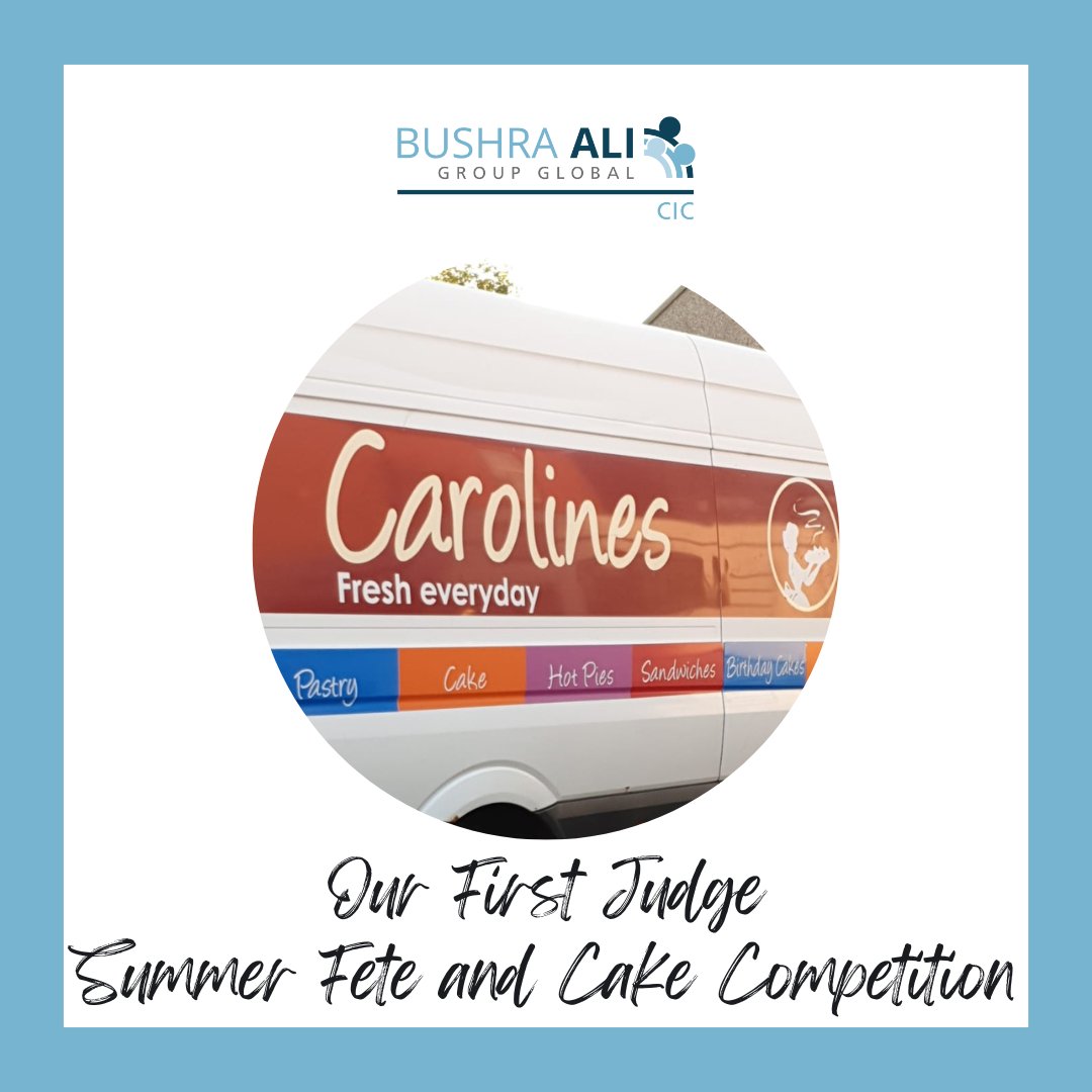 BushraAliCIC's tweet photo. ANNOUNCEMENT
*** Judge at our cake competition ***
The first Judge joining us at our Summer Fete and Cake Competition is the Founders of Caroline's Bakery.
#Communityinterestcompany #Diversitymatters #Inclusion #diversity #community #wrexham #rhostyllen #cakebaking https://t.co/g0pk6WPFGx