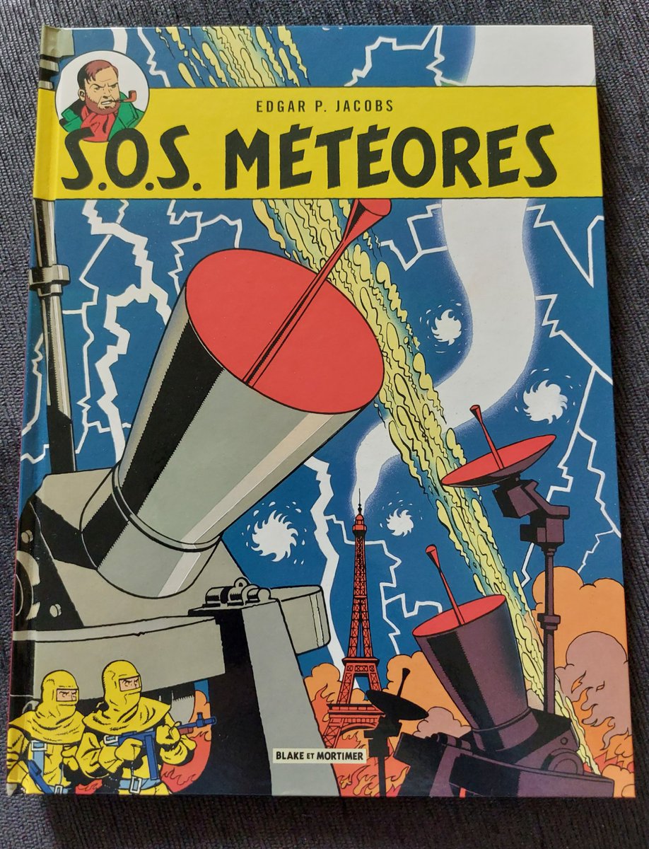 Carcassonnenews's tweet photo. [Dérèglement climatique]
Il faut relire le chef d'oeuvre d' #EdgarPJacobs "S.O.S Météores" (1959), avec un clin d'œil au département de l'#Aude ! En regrettant que le professeur Miloch ne soit qu'un personnage de fiction...
@suivimeteo11 #BlacketMortimer https://t.co/OicsUPRvHI