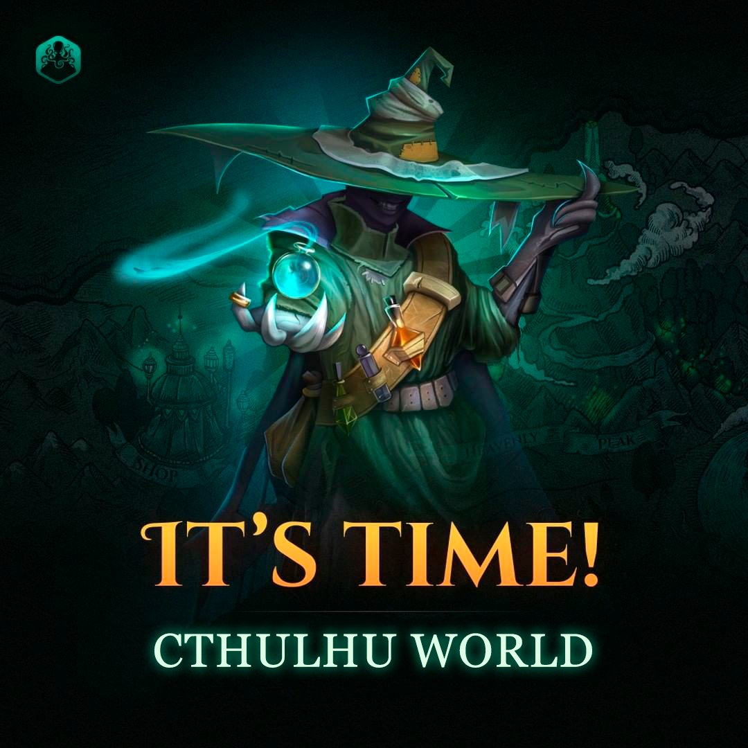 CWorld_P2E's tweet photo. It's time to begin your journey into the magical world of cthulhu!

Who knows what you might get from crossbreeding different elements, or maybe you'll discover some very rare magical creatures or items the world has never seen before.

#P2E #NFT #GameFi #Crypto https://t.co/nXhiSL1dhp