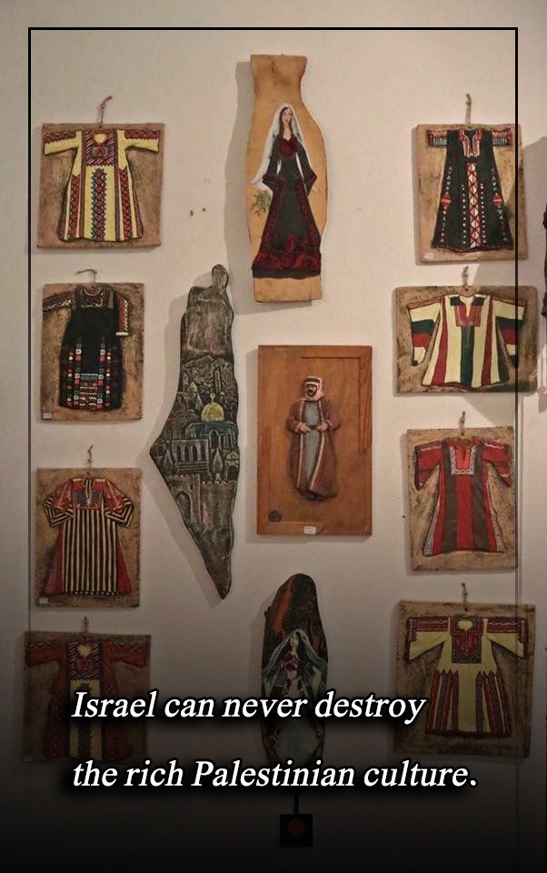 isr*el can never destroy the rich Palestinian culture.
