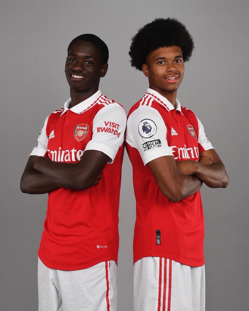 ArsenalAcademy's tweet photo. That left-side link-up 🥶

#AFCU21 https://t.co/aYIJK7GPbT