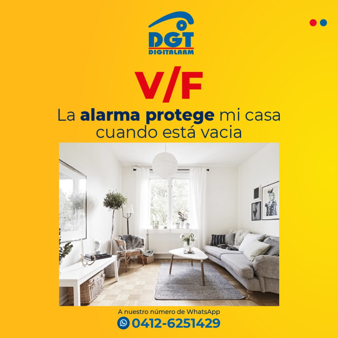 DGTdigitAlarm's tweet photo. Falso: Nuestro sistema de alarmas te protege estés o no en tu casa o negocio. 

Las cámaras DGT detectan cualquier situación sospechosa y evita ser sorprendido por el Ladrón.⚡️🙌

Comunícate con nosotros para recibir asesoramiento 📲 ❤️

📲 WHATSAPP 0412-6251429 https://t.co/lBO6pt4mFd