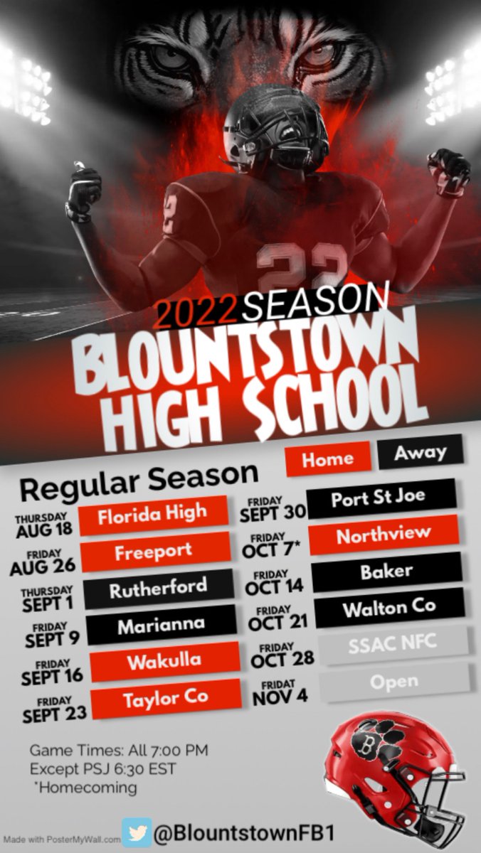 Blountstown Football tweet media