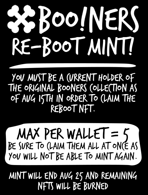 BOO!ners | MINTED OUT! tweet media