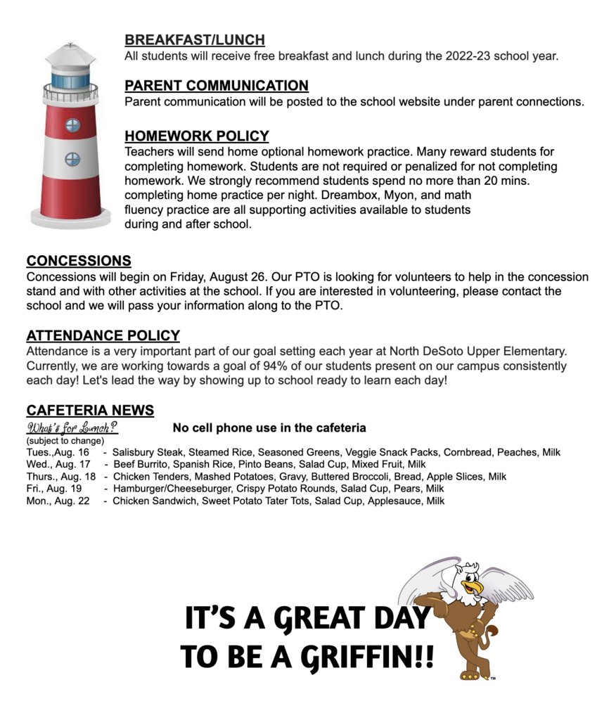 GriffinsNDUE's tweet photo. Here is our Monday Memo! https://t.co/cHKXxg2ACb
