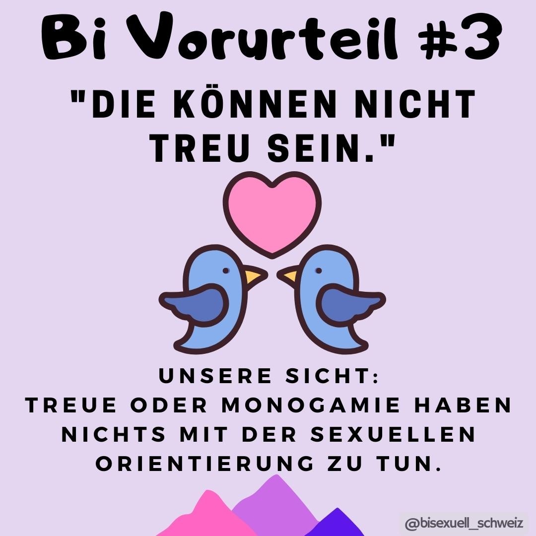 #bivorurteile #bisexuell #bisexuellschweiz