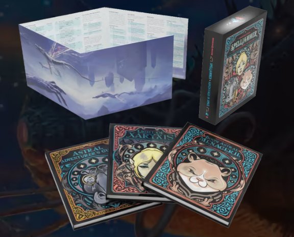 Spelljammer is back! 

Get your copy of the Exclusive cover while supplies last she watch out for Giant Space Hamsters!