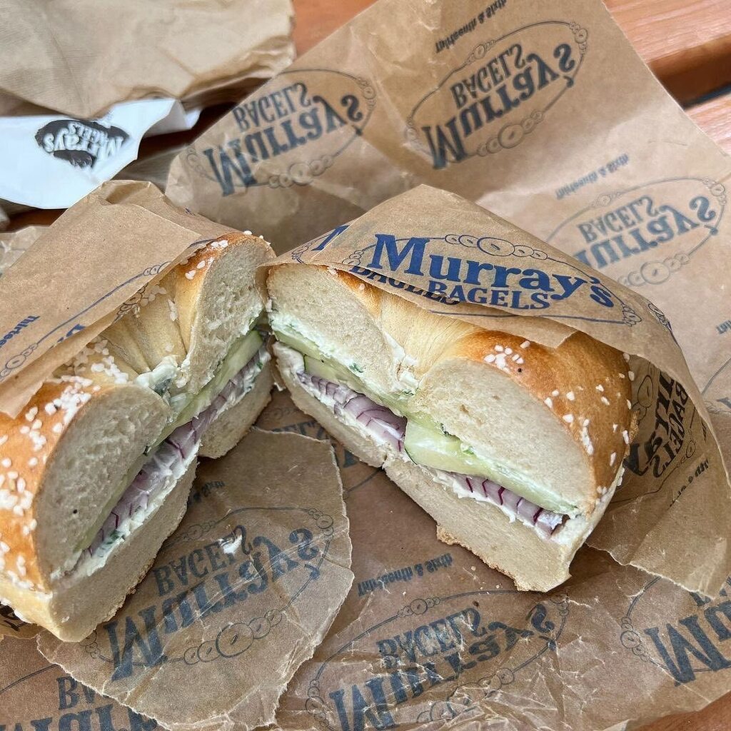 MurraysBagels's tweet photo. Thanks!
@the.other.boouschz
Found a little family namesake bagel shop with one of the best bagels i’ve ever had.
New York bagel ✔️
#doingthethings #saltbagel #scallioncreamcheese https://t.co/RQ4KVydpgb https://t.co/URv9gaTLHP