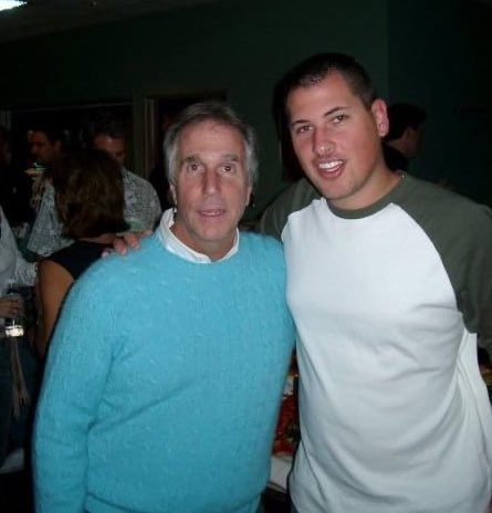 Since we were talking about game shows on the <a href="/elvisduranshow/">Elvis Duran Show</a> today, this is from back in the day when <a href="/PaulCubbyBryant/">Paul Cubby Bryant</a> was on #HollywoodSquares and <a href="/hwinkler4real/">Henry Winkler</a> let us run around backstage at <a href="/PriceIsRight/">The Price Is Right</a>!