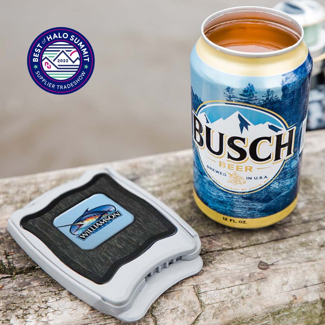 RayScottPromo's tweet image. WHAAATTT? Check it out. The Draft Top® upgrades your drinking experience by removing the top of any can. Contact me to get your hands on this unique gadget and customize it with your logo. halo.com/catalogs/halo-… #HALONSM22 #SayHALO