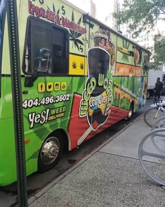 NYPDChiefPatrol's tweet photo. #HappeningNow If you are looking to buy ￼illegal Cannabis from the Weed World Bus located on 5th Avenue &amp; 40th street it is no longer open for business. We do not anticipate it opening for business anytime soon! https://t.co/riRzdeXU5i