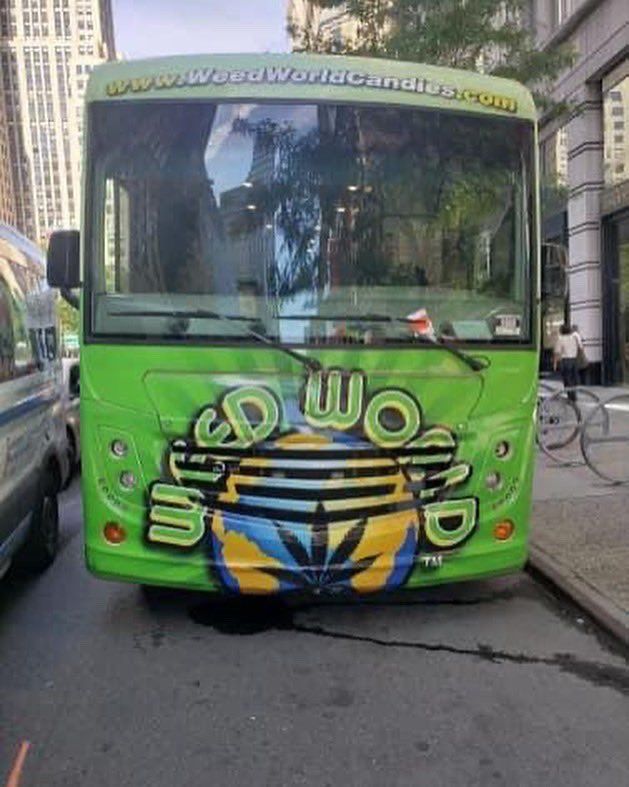 NYPDChiefPatrol's tweet photo. #HappeningNow If you are looking to buy ￼illegal Cannabis from the Weed World Bus located on 5th Avenue &amp; 40th street it is no longer open for business. We do not anticipate it opening for business anytime soon! https://t.co/riRzdeXU5i