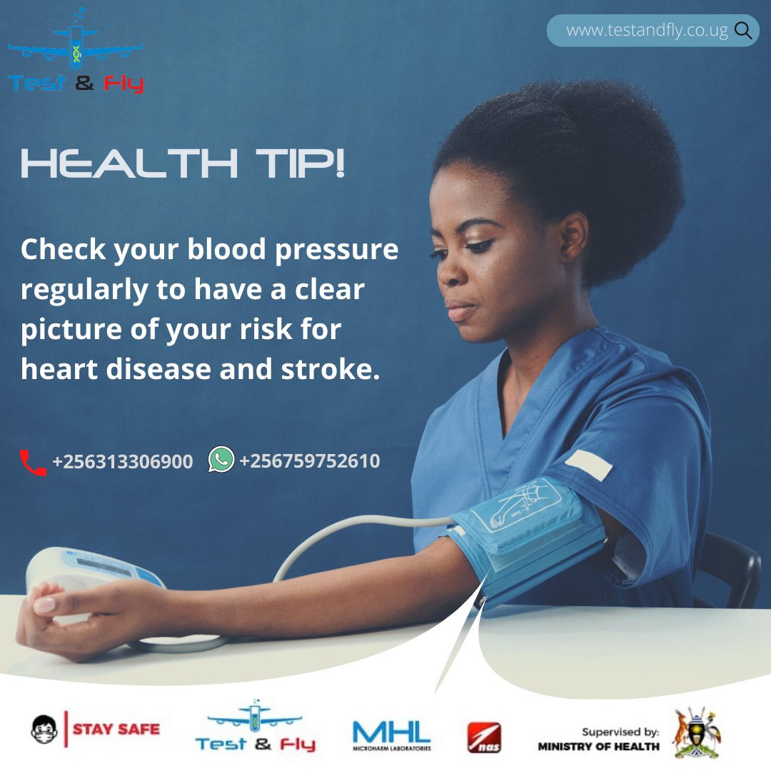 testandfly's tweet image. HEALTH TIP!

Check your blood pressure regularly to know if you are at risk of getting heart disease or stroke.

#TestAndFly #heartdisease #stroke #bloodpressure #heartattack #panicattack #cardiology #cardic