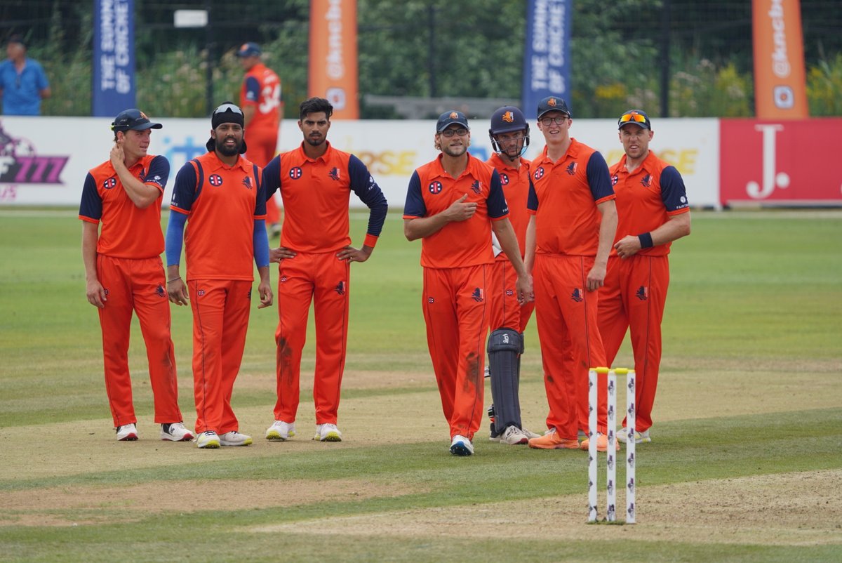 KNCBcricket's tweet photo. 📸 | The photos!
Read the match recap and watch the interview with the Player of the Match through ➡️ https://t.co/sb7XdZde8u
#NEDvPAK #CricketNL #CWCSLS https://t.co/aPqXCRciJO