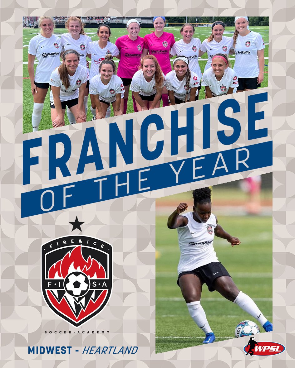 Wow!  Such an honor in our final season to be voted as the Franchise of the Year!  Thank you so much to every that voted for us!  We sincerely appreciate it!