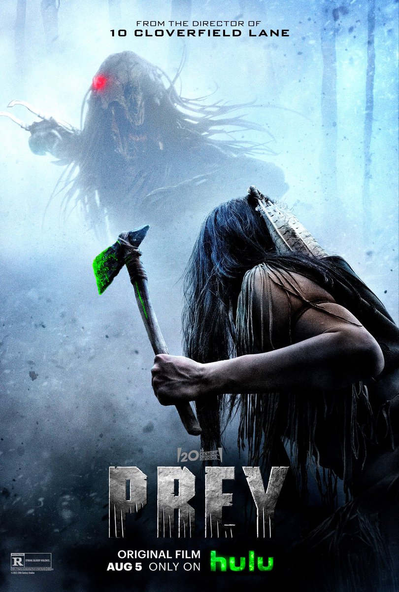 LuisKings_'s tweet photo. Hoy vi #PreyMovie, una precuela de la franquicia de #Predator. La verdad bastante disfrutable, buena historia y bien ejecutada. Es debatible, pero puede ser la mejor de la saga después de la original https://t.co/8Xfhx3M8Uz
