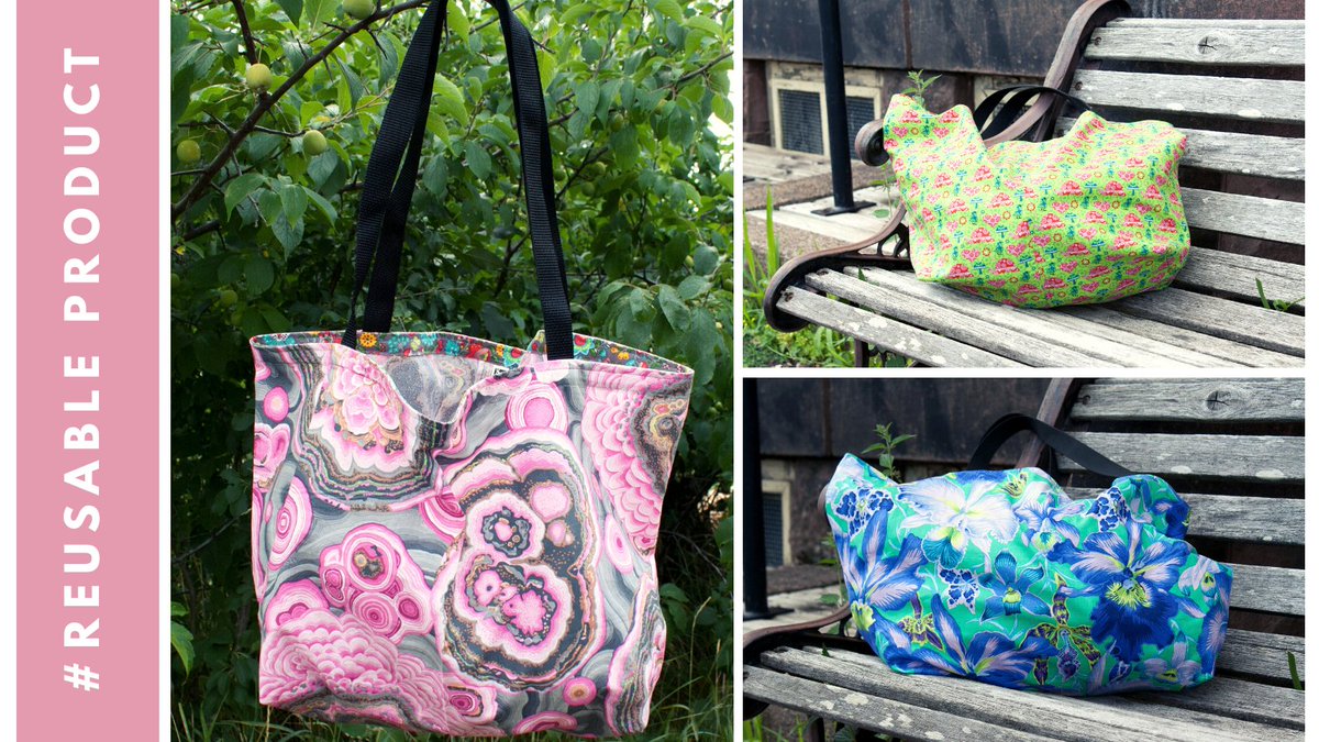partypantspads's tweet photo. These fun and functional reusable shopping totes have just hit our shelves!🤩 Use these hardy and colorful bags for a day at the beach🏖, a trip to the store🏪 or for anything else you could want to take along for a day on the run🏃‍♀️! 
 #fabricstore #partyinmypants #lovecloth https://t.co/Ita6JHHT5l