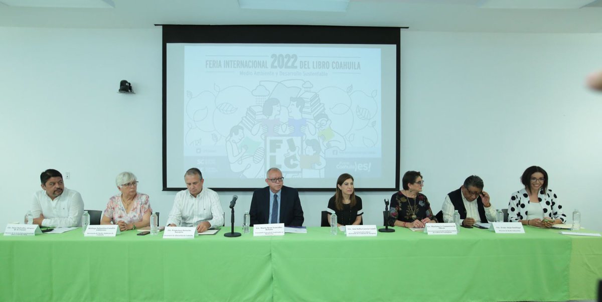 CulturaCoahuila's tweet photo. La fiesta de las letras llega a su edición XXIV, la @FILCoahuila es la oportunidad para conectarse con nuevos lectores, autores y editores. @SofyCamil  presentó la #FiestaDeLasLetras con la presencia de @guanajuato invitado de honor, #Guatemala y @RadioEducacion 
@mrikelme @UAdeC https://t.co/aB9fUG09t1