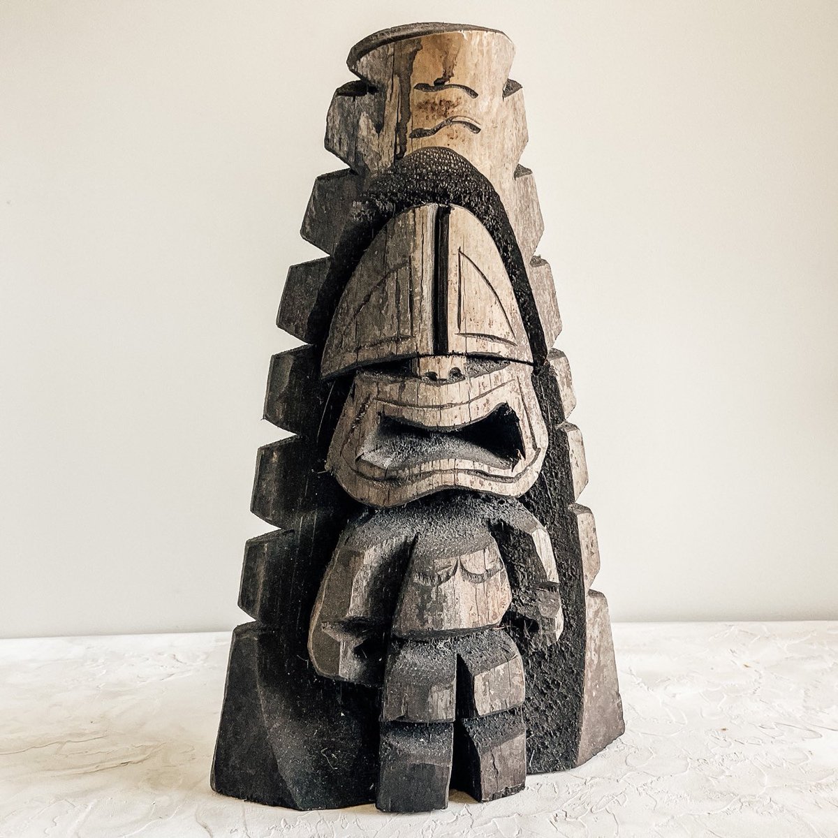 Decided to put a few of my collectibles up for sale on my #etsy shop: Vintage Tiki Carving  #vintagetiki etsy.me/3AqU8bz