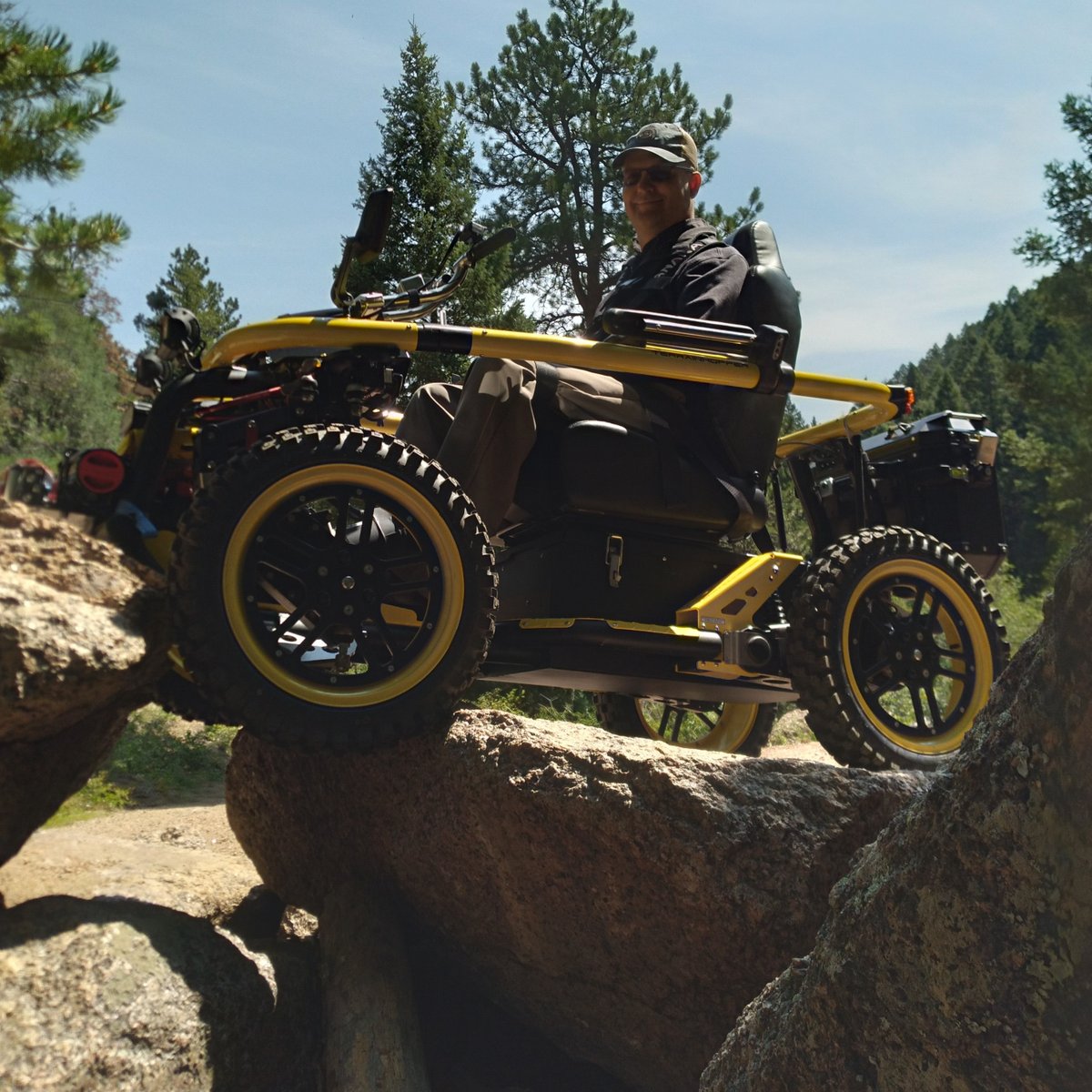 TerrainHopperUS's tweet photo. Go places you could have never imagined.

#allterrainwheelchair #offroadwheelchair #adaptiveadventures #adaptiveequipment #adaptiverecreation #adaptivehiking #adaptivecamping #wheelchairlife #wheelchairhiking #beachwheelchair #customwheelchair #disability #disabilityawareness https://t.co/Y3gZCqvFi2