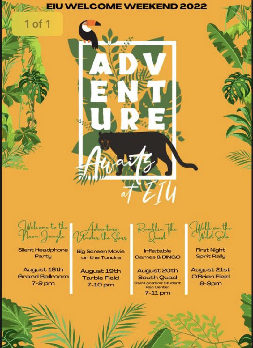 Who’s excited to be back on campus? We definitely are!! Find us around campus this weekend to purchase your Homecoming shirts!