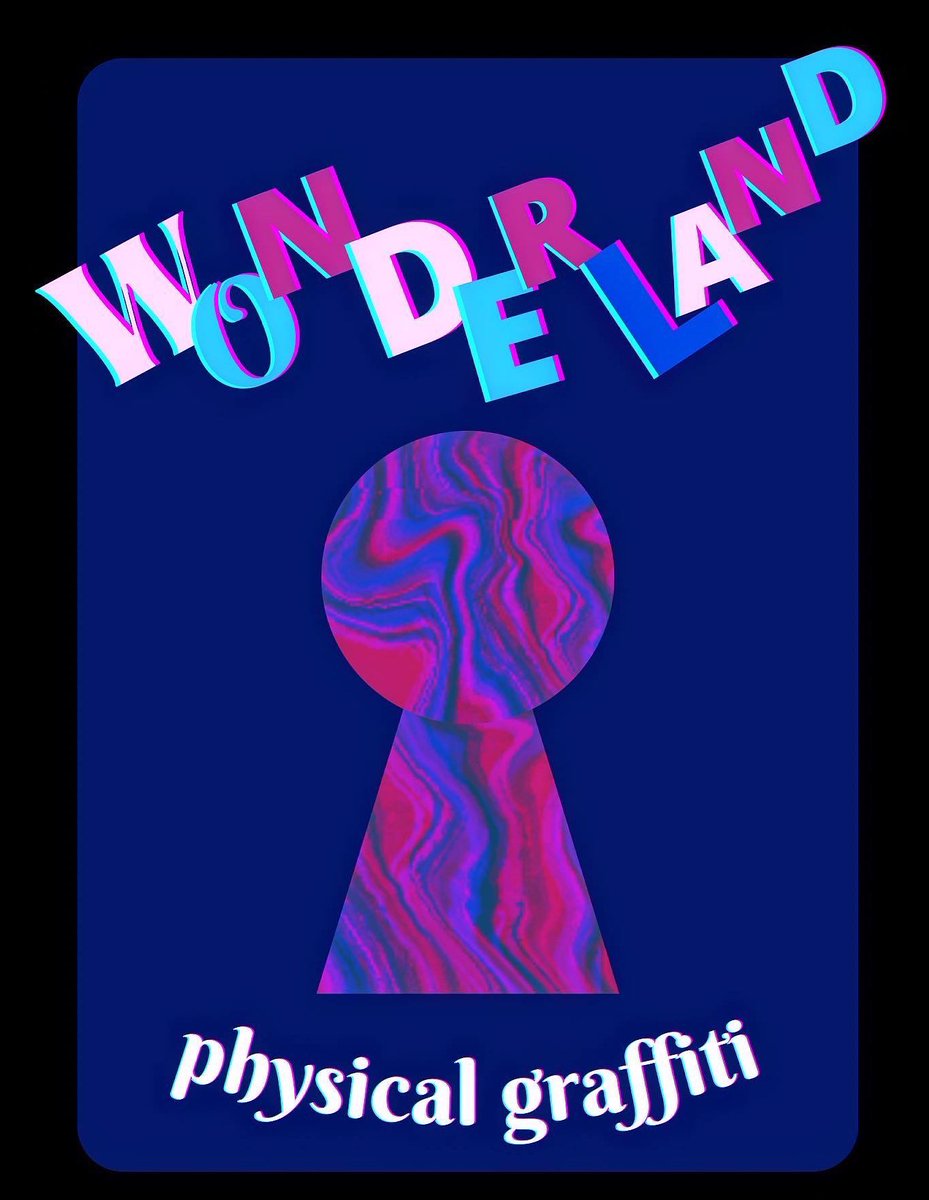 physgraffitimu's tweet photo. See you in WONDERLAND.
(and at auditions) https://t.co/0uddHBCnFg