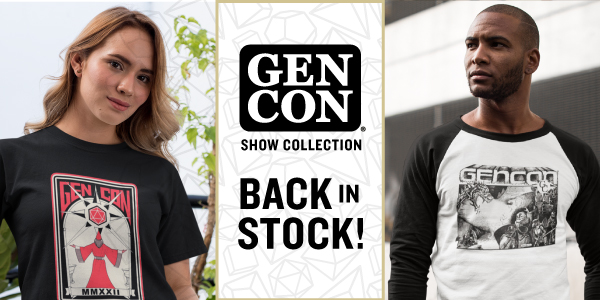 Gen_Con's tweet photo. Did you miss out on @Rollacrit merch at #GenConIndy? Behold, the #GenCon2022 merch drop. No need to wait in a line or anything...
https://t.co/2iICtP23jV
#GenCon #GenConMerch #RollacritMerch https://t.co/JAkPSAuQDY