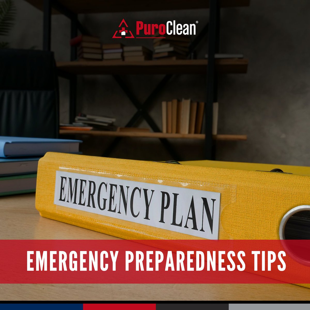Here’s a preparedness tip so you can stay ready in an emergency or natural disaster: keep a binder filled with critical documents and contact numbers, such as police, fire, medical and insurance information. Store it in a convenient and safe location.

#EmergencyPreparedness
